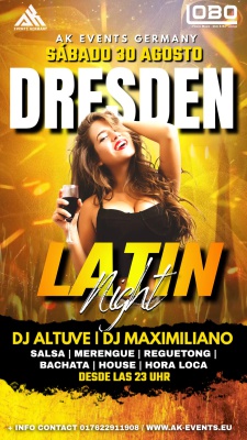 🎉🔥 FIESTA LATINA – LOBO CLUB DRESDEN 🔥🎉